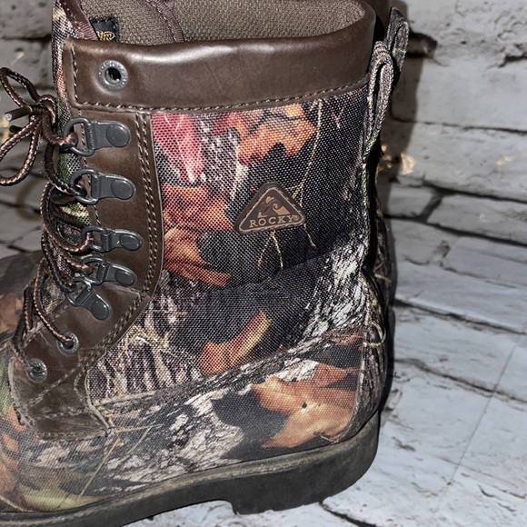 Youth Rocky Camo Thinsulate Boots sz 5 - Picture 2 of 11